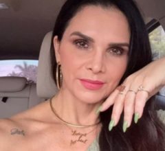 Luiza Ambiel confirma affair com Danilo Gentili: "A gente se beijou, deu uns pegas"