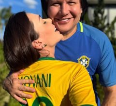 Esposa de Giovani acusa sertanejo de levar outra para a casa de campo do casal