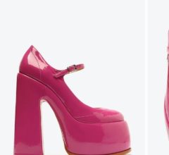 Sapato plataforma rosa-choque do Rock in Rio vai parar no lixo e é encontrado na triagem