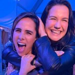 Wanessa e Kyra encerram suposta polêmica com foto de "chave de braço" no Rock in Rio