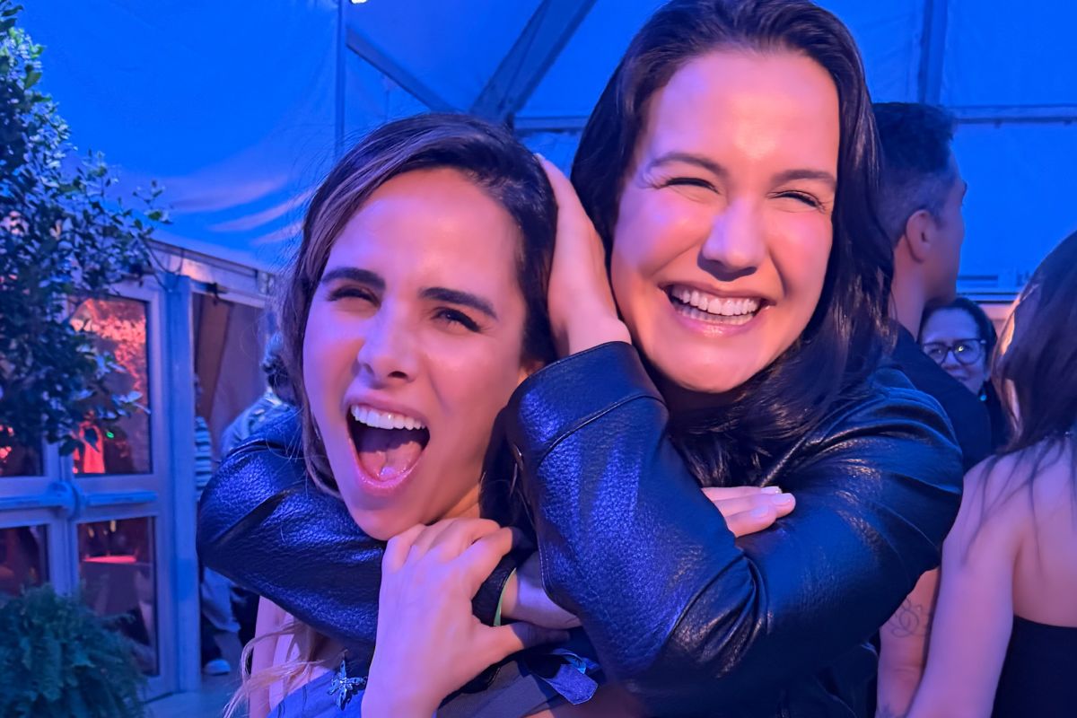 Wanessa e Kyra encerram suposta polêmica com foto de "chave de braço" no Rock in Rio