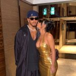 Lewis Hamilton posta álbum com Kim Kardashian e a internet vai a loucura