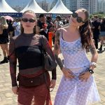 Calor em primeiro lugar: o que as meninas vestiram no Rock in Rio