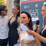 Nicola Peltz usa brincos que podem ser tesouro imperial russo em Veneza