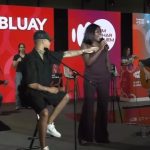 Stella invade show em Lisboa e explica letra do Pingo Doce: "Vi o supermercado"